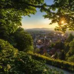 Ljubljana sunsethill