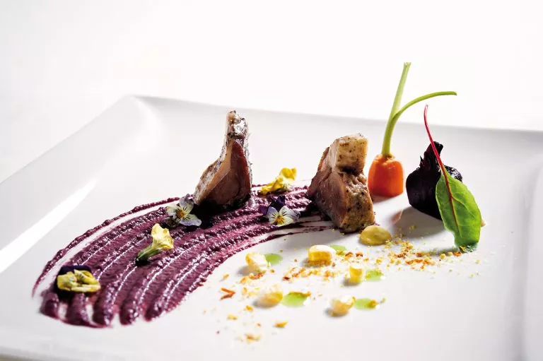 Stop at one or two Michelin-starred restaurants