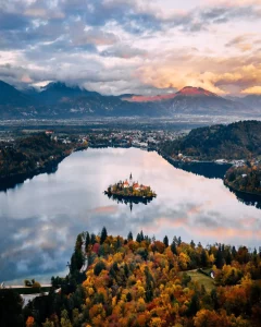 Besök den alpina juvelen Bled-sjön