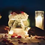 Enjoy candlelit dinners