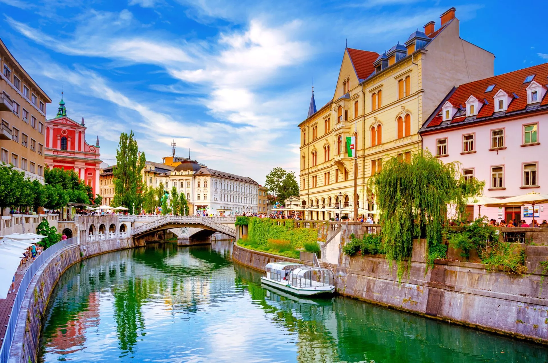 Explorez la ville colorée de Ljubljana