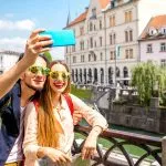 ljubljana selfie par