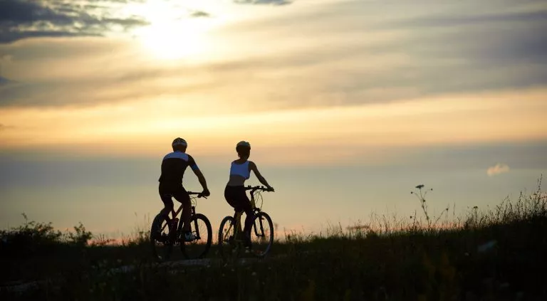 Cycling along the Slovenian coast