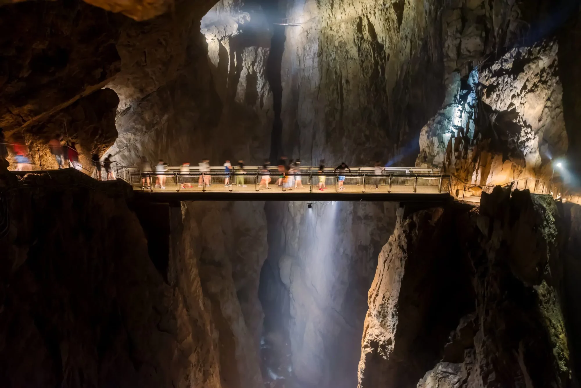 avventura del ponte della grotta di skocjan in scala 1