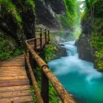 Discover the pristine Vintgar Gorge